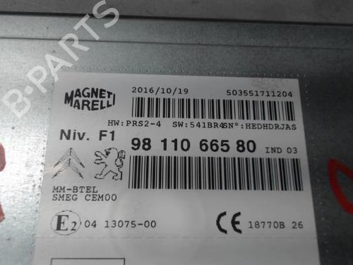 Used Radio Radio PEUGEOT 208 I (CA_, CC_) 1.6 HDi / BlueHDi 75 (75 hp) 24291736 24291736
