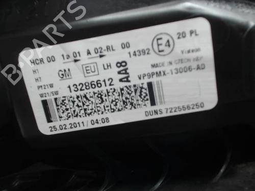 Left headlight OPEL MERIVA B MPV (S10) 1.7 CDTI (75) | BP24291703C28 - Image 6