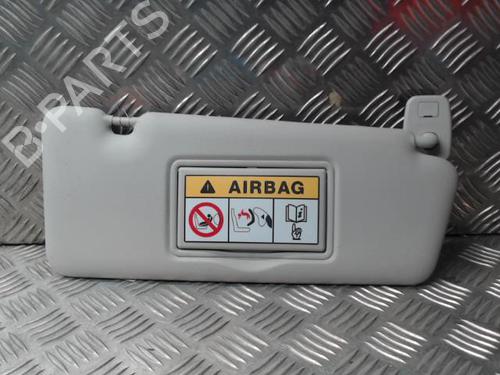 Right sun visor RENAULT CLIO IV (BH_) 0.9 TCe 90 (BHNF, BHMA, BHMH, BHJK, BHJR) | BP24291689I2 