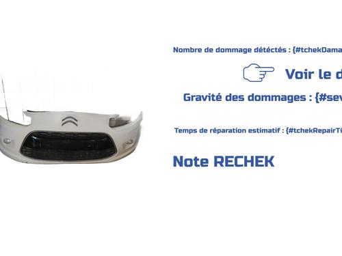 Front bumper CITROËN C3 II (SC_) 1.4 HDi 70 (SC8HZC, SC8HR0, SC8HP4) | BP29614053C7 