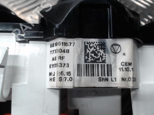 Used Climate control PEUGEOT 208 I (CA_, CC_) 1.6 HDi / BlueHDi 75 (75 hp) 24291799