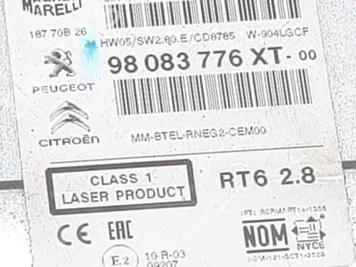 Radio CITROËN C3 II (SC_) 1.4 HDi 70 (SC8HZC, SC8HR0, SC8HP4) | BP38056116E6 - Image 4