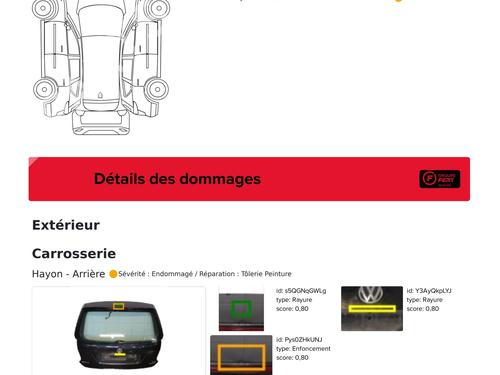 Tailgate VW GOLF VI Variant (AJ5) 1.6 TDI | BP32140631C6 