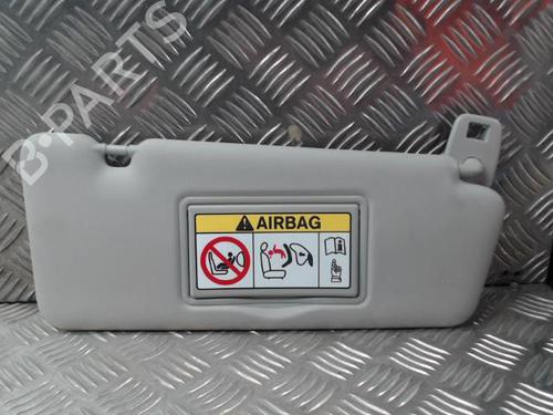 Right sun visor RENAULT TWINGO III (BCM_, BCA_) 1.0 SCe 65 (BCMJ) | BP24291634I2 - Image 4