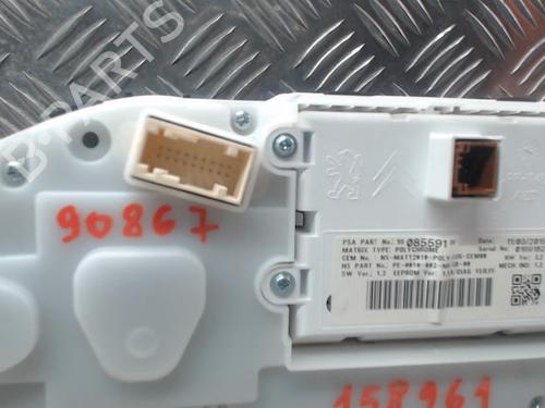 Instrument cluster PEUGEOT 2008 I (CU_) 1.6 BlueHDi 100 | BP24288965C47 - Image 2