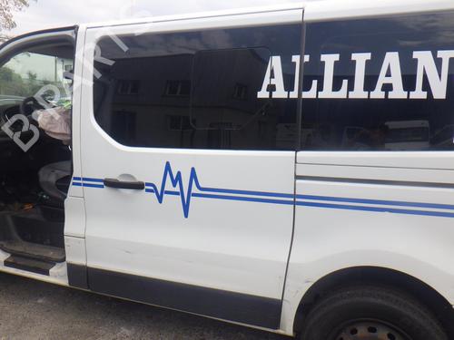 Używane Drzwi boczne / przesuwne lewe RENAULT TRAFIC III Van (FG_) 1.6 dCi 125 (FGMH) (125 hp) 28131491