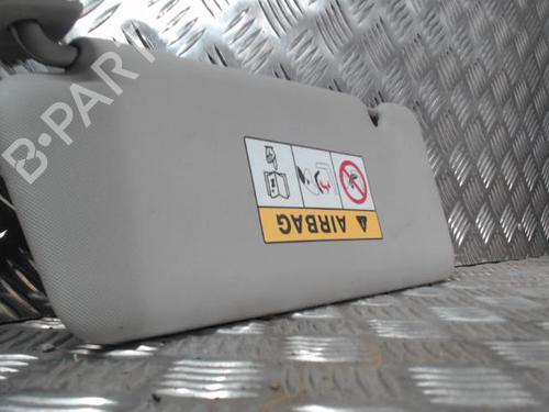 Right sun visor RENAULT CLIO IV (BH_) 0.9 TCe 90 (BHNF, BHMA, BHMH, BHJK, BHJR) | BP24291596I2 - Image 3