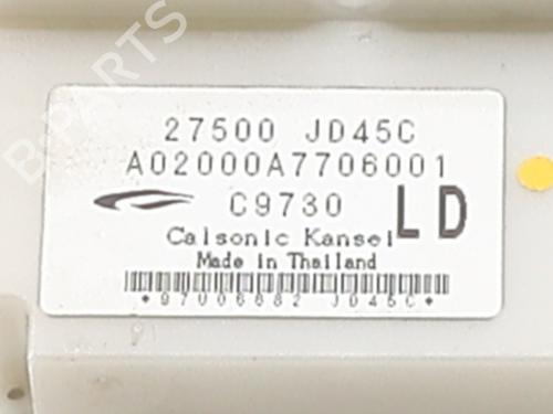 Climate control RENAULT KANGOO (KC0/1_) 1.5 dCi | BP37866562I5 - Image 4