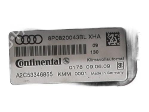 Climate control AUDI A3 (8P1) 2.0 TDI 16V | BP30322193I5  - Image 6