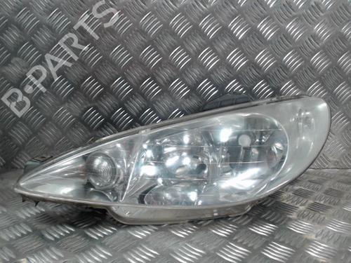 Used Left headlight PEUGEOT 206 Hatchback (2A/C) 1.4 16V (88 hp) 24290503
