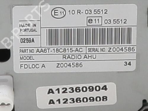 Used Radio Radio 38056119 38056119