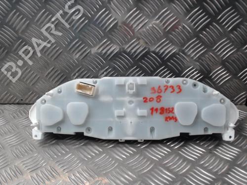 Used Instrument cluster PEUGEOT 208 I (CA_, CC_) 1.6 BlueHDi 100 (100 hp) 24290752