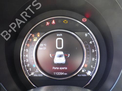 Used Instrument cluster FIAT 500 (312_) 1.2 (312AXA1A) (69 hp) 28953320