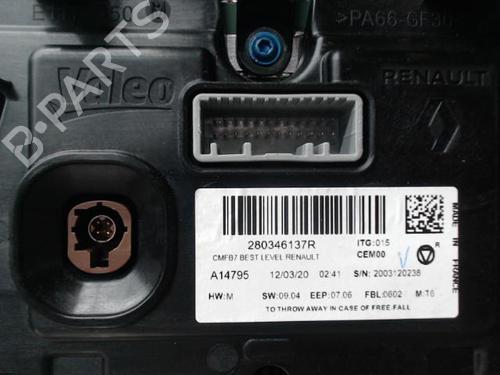 Display monitor RENAULT CLIO V (B7_) 1.5 Blue dCi 85 (B7AG) | BP24288765C48 - Image 3
