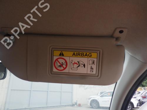 Used Left sun visor CITROËN C3 II (SC_) 1.2 VTi 82 (82 hp) 28127382