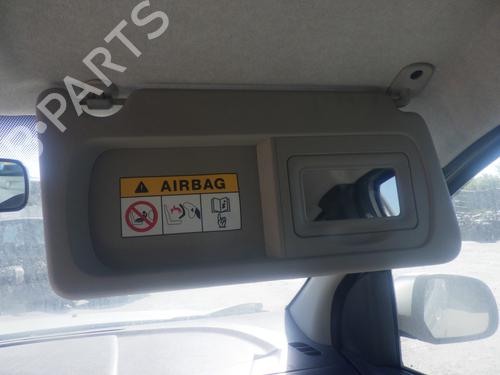 Højre solskærm Højre solskærm DACIA LODGY (JS_) 1.5 dCi (JSMC, JSAF) (107 hp) 34046733 34046733