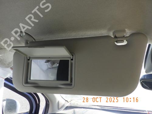 Left sun visor TOYOTA YARIS (_P13_) 1.5 Hybrid (NHP130_, NHP130) | BP29914122I1