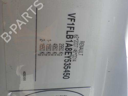 Left sun visor RENAULT TRAFIC II Van (FL) 2.0 dCi 115 (FL01, FL0U, FL00, FL0H, FL0M) | BP33657256I1  - Image 6