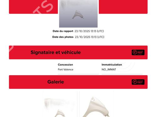 Right front fenders PEUGEOT 208 I (CA_, CC_) 1.2 THP 110 | BP29863269C42