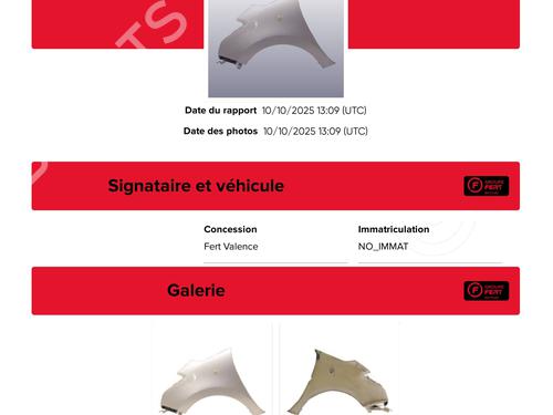Right front fenders CITROËN C3 Picasso (SH_) 1.6 HDi | BP29511493C42 