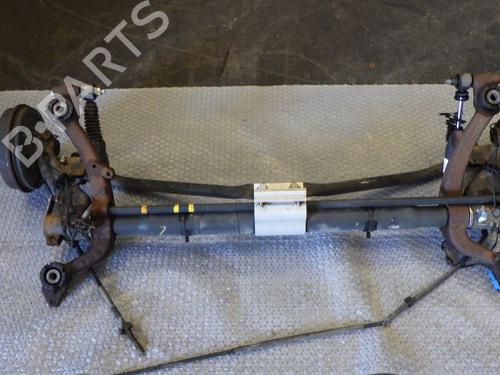 Used Rear axle PEUGEOT 206 SW (2E/K) 1.4 (75 hp) 30127062