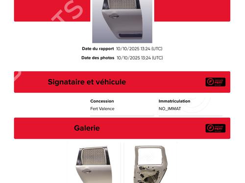 Right rear door CITROËN C3 Picasso (SH_) 1.6 HDi | BP29511496C5 