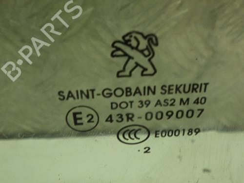 Front left door window PEUGEOT 208 I (CA_, CC_) 1.6 HDi | BP29340213C18 
