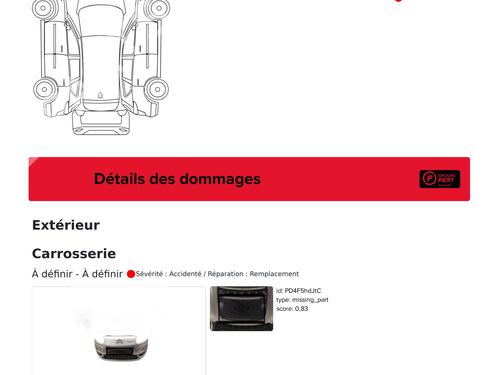 Front bumper CITROËN C3 Picasso (SH_) 1.6 HDi | BP29511492C7 