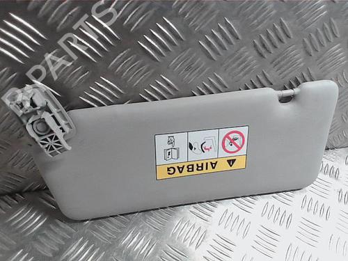 Right sun visor RENAULT CLIO IV (BH_) 0.9 TCe 90 (BHNF, BHMA, BHMH, BHJK, BHJR) | BP24287146I2 - Image 2