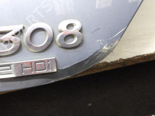 Tailgate PEUGEOT 308 I (4A_, 4C_) 1.6 HDi | BP30466492C6 