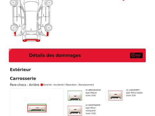 Rear bumper PEUGEOT 208 I (CA_, CC_) 1.6 HDi | BP29530361C8 