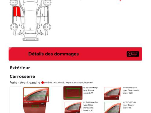 Left front door DACIA SANDERO II 1.5 dCi | BP29484417C2 