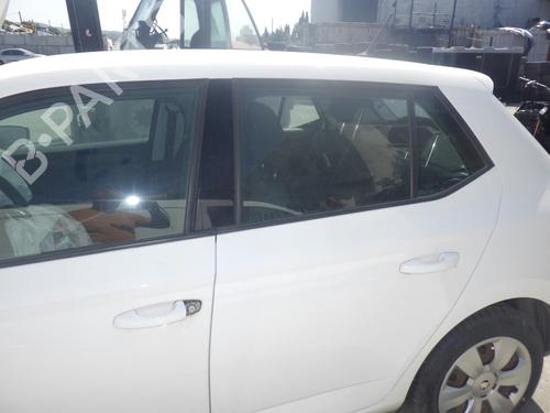 Used Rear left door window SKODA FABIA III (NJ3) 1.0 (60 hp) 28103275