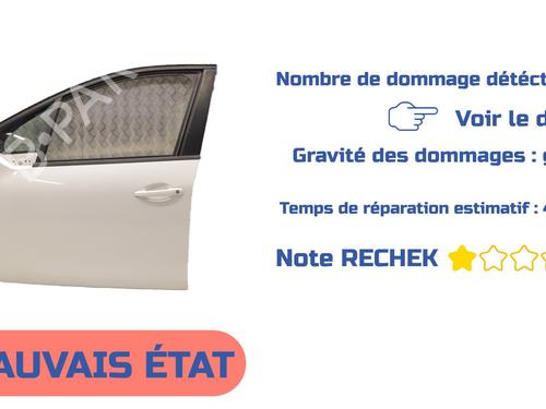 Used Left front door PEUGEOT 208 I (CA_, CC_) 1.6 HDi (92 hp) 29599103