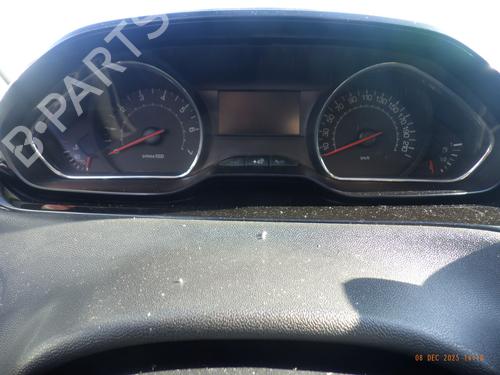 Used Instrument cluster PEUGEOT 208 I (CA_, CC_) 1.2 VTI 82 (82 hp) 30849984