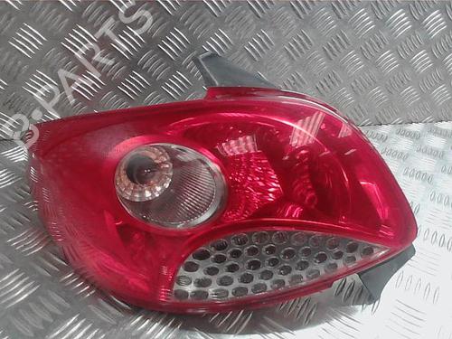 Used Left taillight PEUGEOT 206+ (2L_, 2M_) 1.4 HDi eco 70 (68 hp) 24287304
