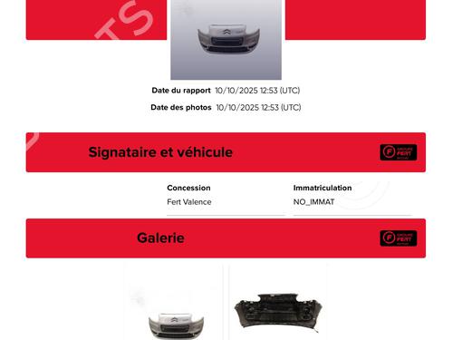 Front bumper CITROËN C3 Picasso (SH_) 1.6 HDi | BP29511492C7 