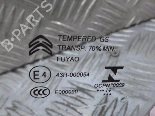 Front left door window CITROËN C3 AIRCROSS II (2R_, 2C_) 1.2 PureTech 110 (2RHNZB, 2RHNZW, 2RHNPX, 2RHNPJ) | BP28353728C18 