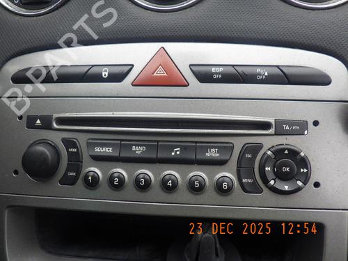 Used Radio PEUGEOT 308 SW I (4E_, 4H_) 1.6 HDi (92 hp) 31149490