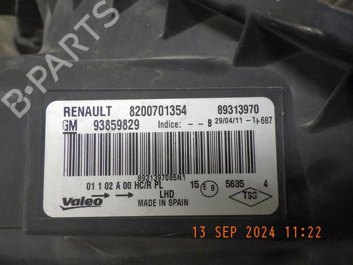 Used Left headlight Left headlight RENAULT TRAFIC II Van (FL) 2.0 dCi 90 (FL0H, FL00, FL01, FL0M, FL0P, FL0S) (90 hp) 24285202 24285202