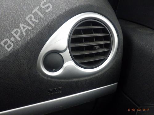 Luchtrooster RENAULT CLIO III Grandtour (KR0/1_) 1.5 dCi (KR0G) (68 hp) 31129400