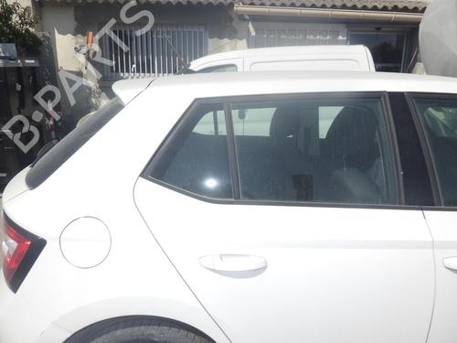 Used Rear right door window SKODA FABIA III (NJ3) 1.0 (60 hp) 28103277