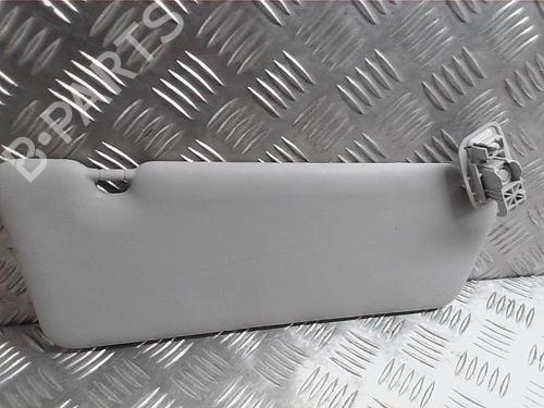 Left sun visor RENAULT CLIO IV (BH_) 0.9 TCe 90 (BHNF, BHMA, BHMH, BHJK, BHJR) | BP24287145I1 - Image 2