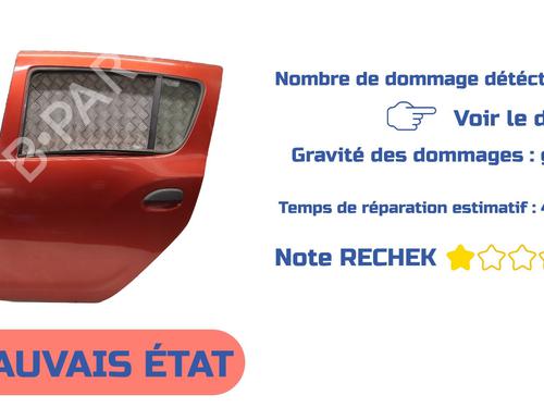 Left rear door DACIA SANDERO II 1.5 dCi | BP29484415C4 