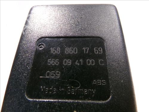 Seat buckle MERCEDES-BENZ A-CLASS (W168) A 170 CDI (168.008) | BP29837254I32