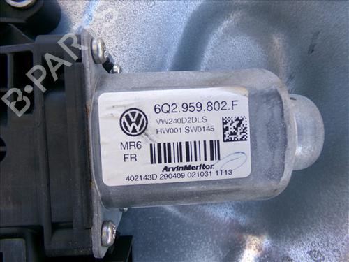 Front left window mechanism VW POLO (9N_, 9A_) 1.4 TDI | BP27995988C22 