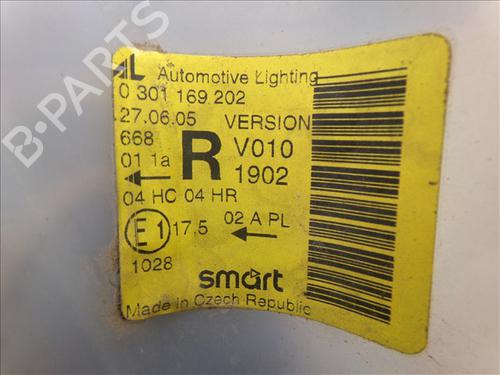 Right headlight SMART CITY-COUPE (450) 0.6 (450.352, 450.353) | BP30006739C29 