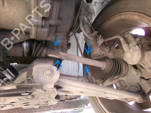 Used Left front driveshaft OPEL CORSA D (S07) 1.0 (L08, L68) (65 hp) 29328696