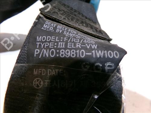 Rear left seatbelt KIA RIO III (UB) 1.4 CRDi | BP24558358I29 
