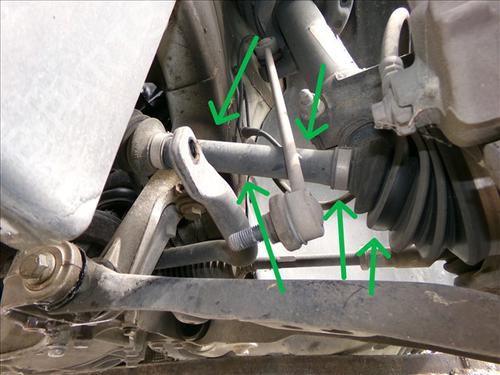 Used Left front driveshaft VW TIGUAN (5N_) 2.0 TDI (140 hp) 29944087